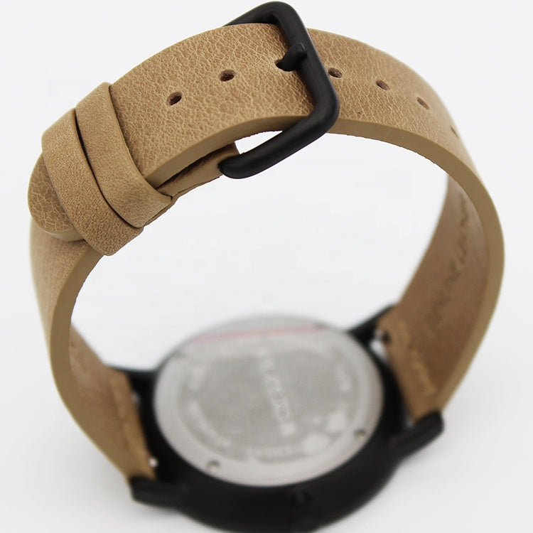 Unisex Watch with Italian Leather Strap