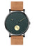 Unisex Watch with Italian Leather Strap