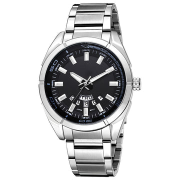 Men’s 43mm Luxury Quartz Chronograph Watch